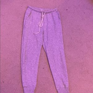grey aerie sweatpants